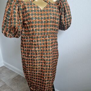 AFRICA Print dress